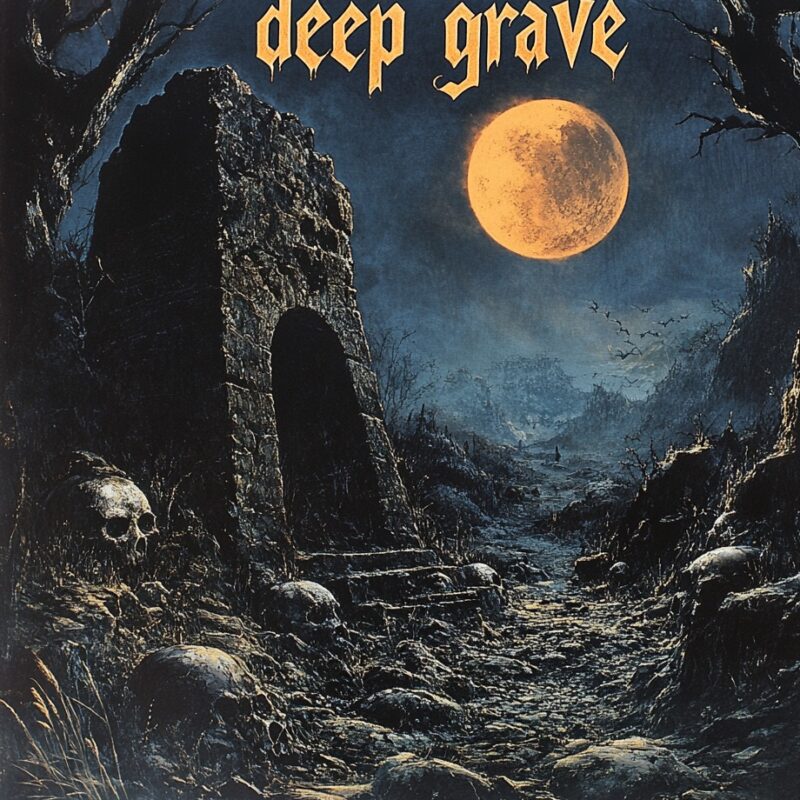 Deep Grave – A Unique and Dark-Themed Custom Album Cover